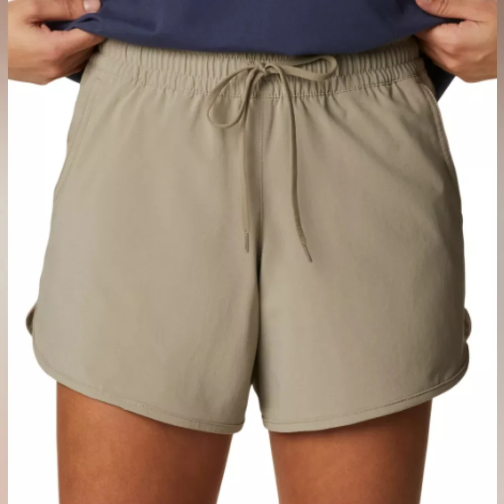 COLUMBIA Bogata Bay Stretch Shorts - Tan - Size Large (NWT) - Picture 4 of 9